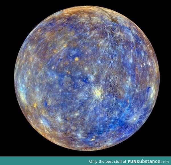 The clearest photo of Mercury ever taken