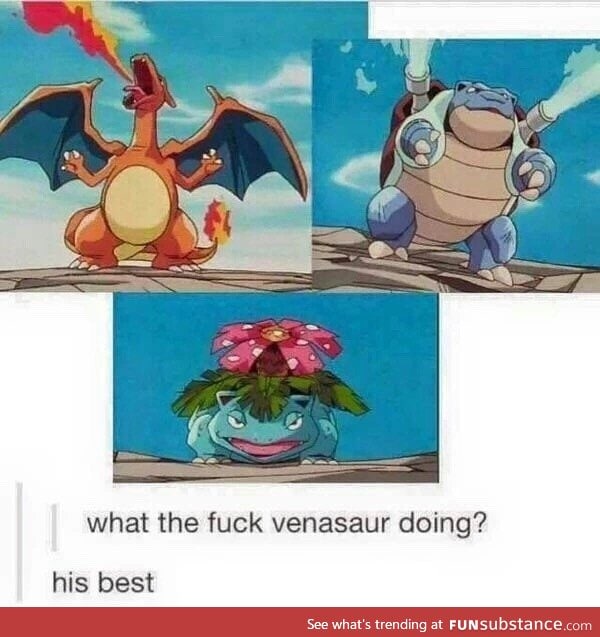 Why I never picked bulbasaur