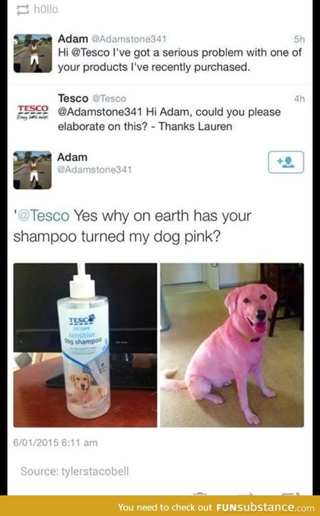 Umm, maybe you should use other shampoo