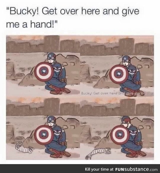 *exasperated steve voice* buCKY