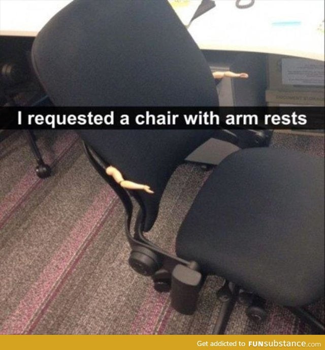 Arm rests