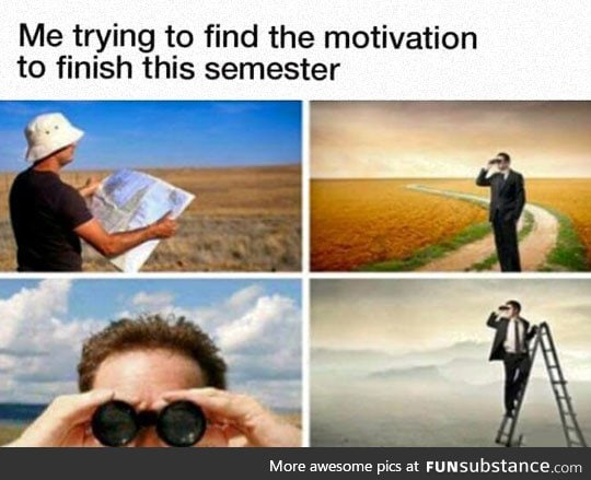 Motivation to finish