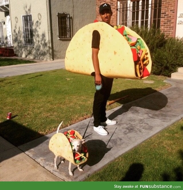 Probably the best Halloween costume that ever existed.