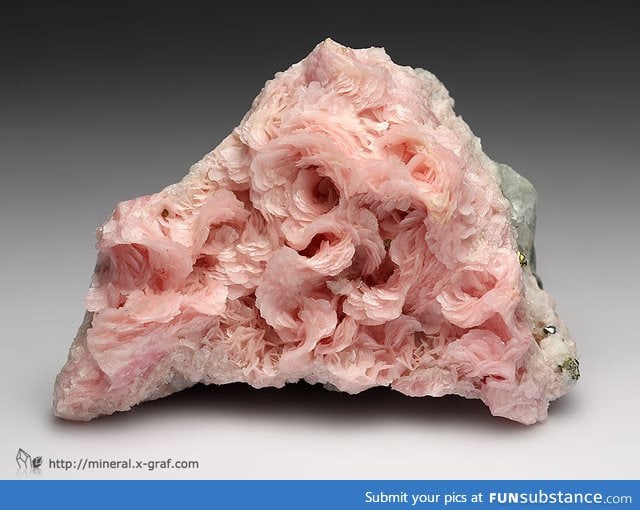 Rhodochrosite, aka if rocks could bloom roses