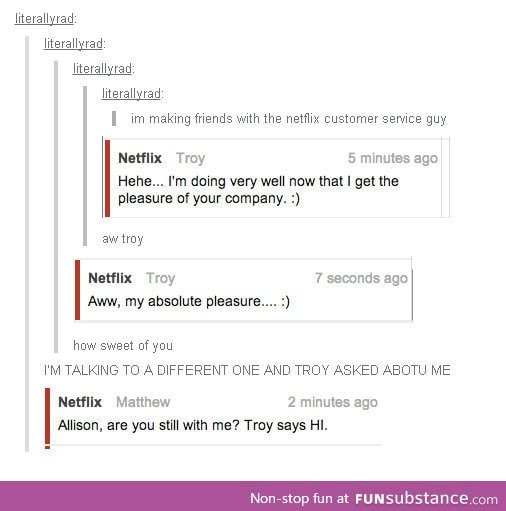 Netflix customer service