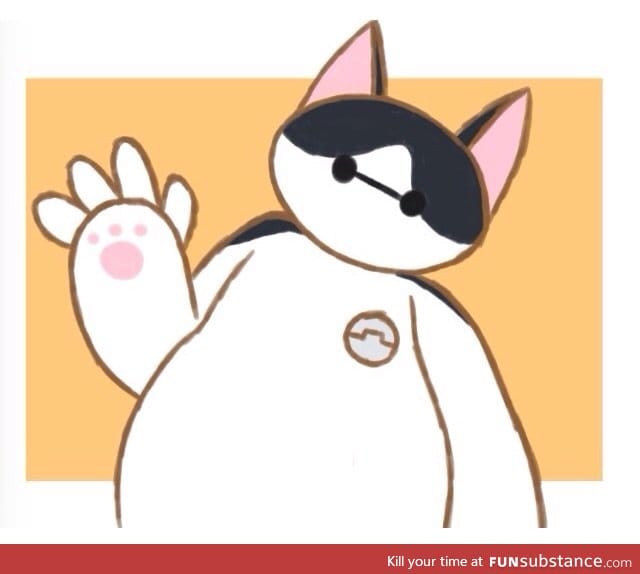 Kitty baymax ;-;