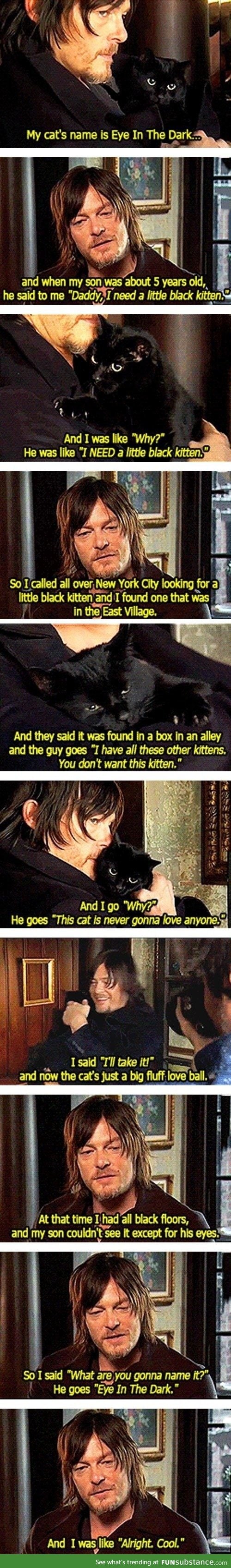 Norman reedus' cat