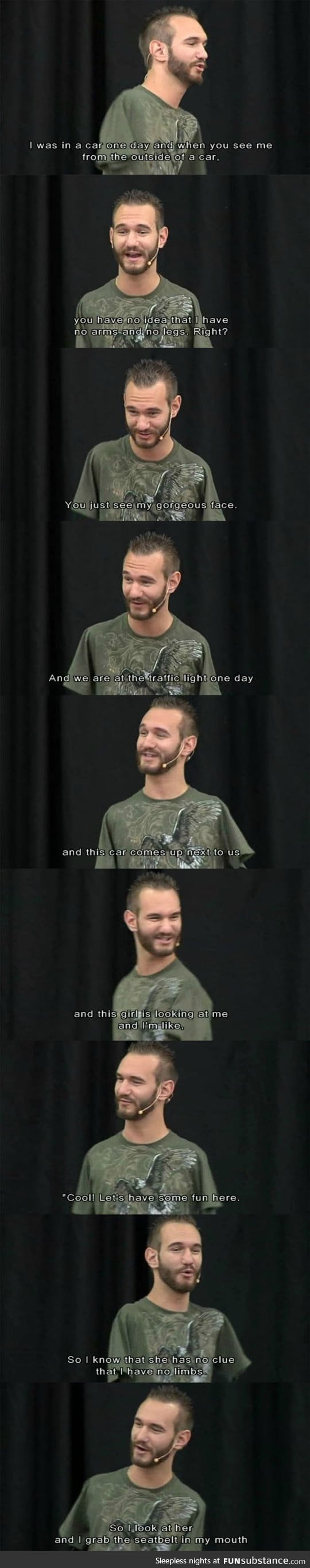 this is nick vujicic everyone