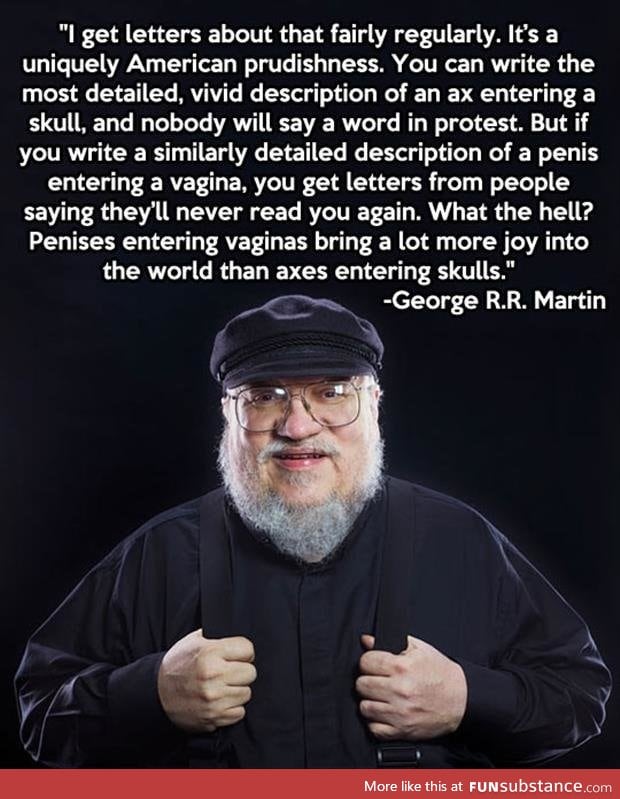 George R.R. Martin response to the drama