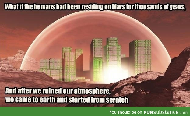 What  if we came from Mars