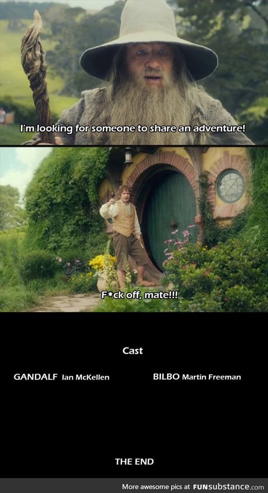 The hobbit: An unaccepted journey