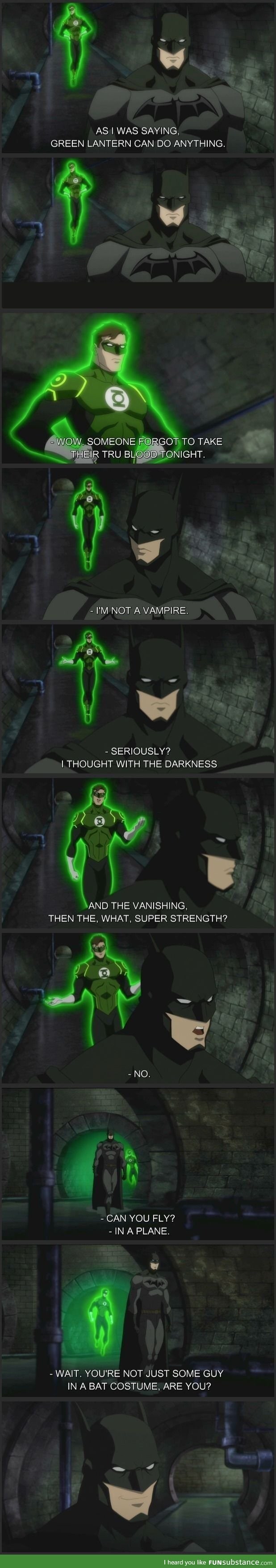 Batman is a vampire