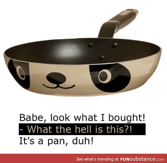 Look, It's A Panda Pan