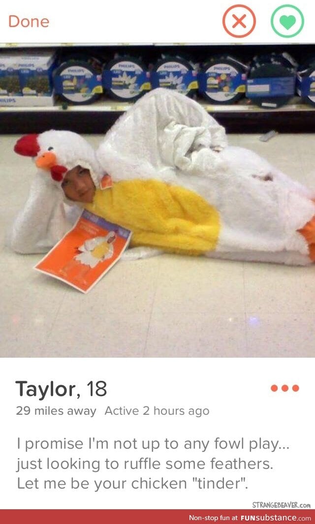 Chicken tinder