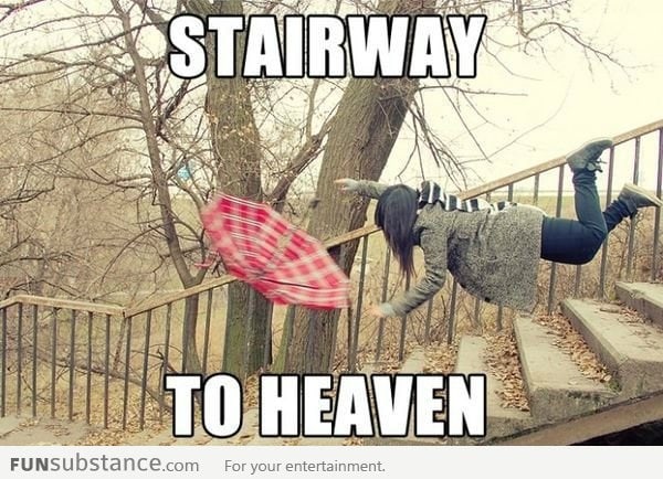 Stairway to heaven