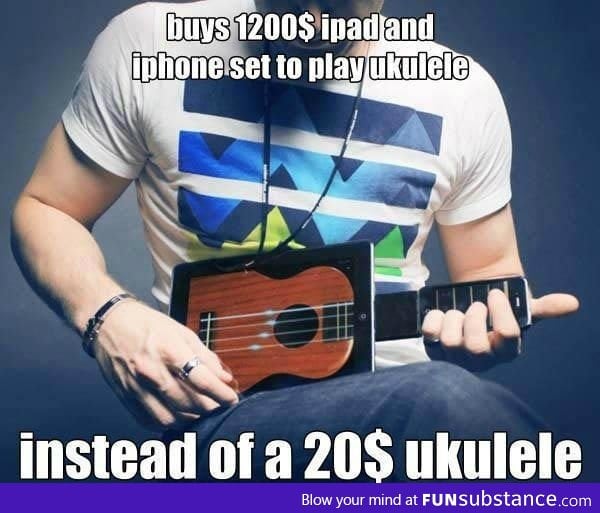 Instead Of A $20 Ukulele