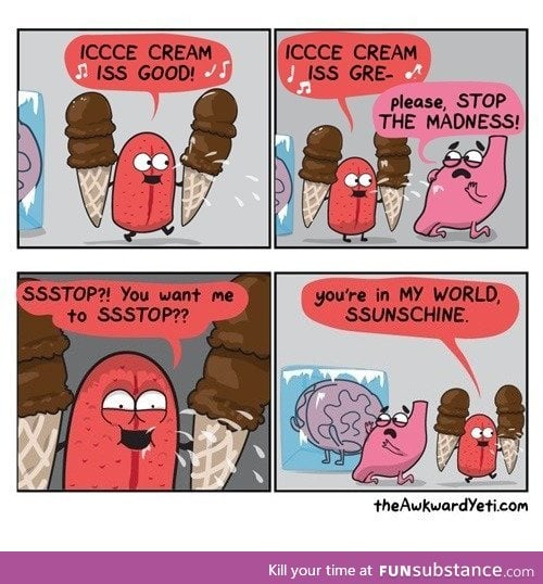 Ice cream is the best