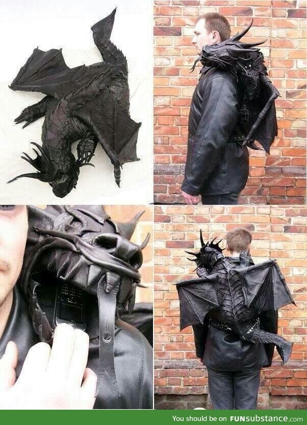 Crazy Dragon Backpack