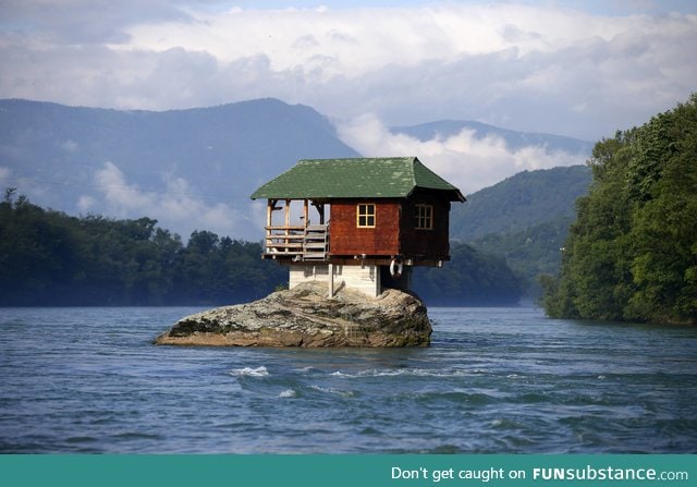 When you want a house on your own private island, but you have a very low budget