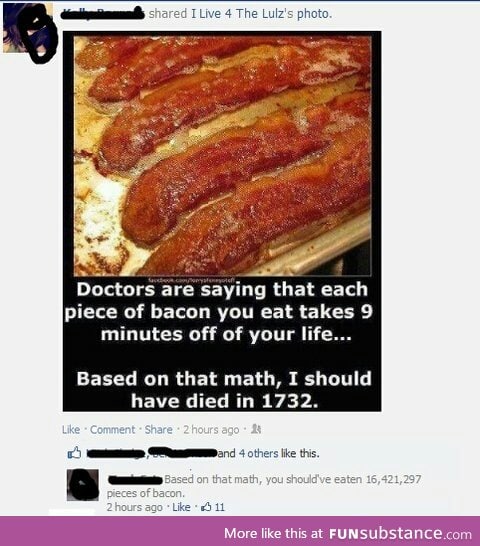 Mmmm bacon