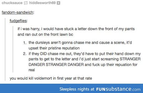 How harry should have done it