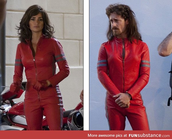 Penelope Cruz's stunt double for Zoolander 2