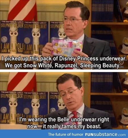 Stephen f*cking colbert