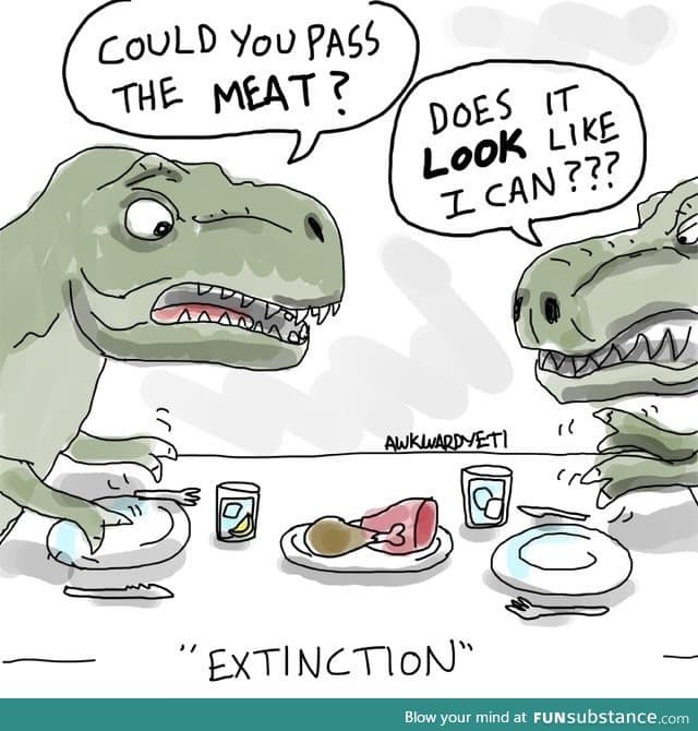 T-rex dinner