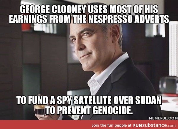 George Clooney Admitted Spying on Sudan