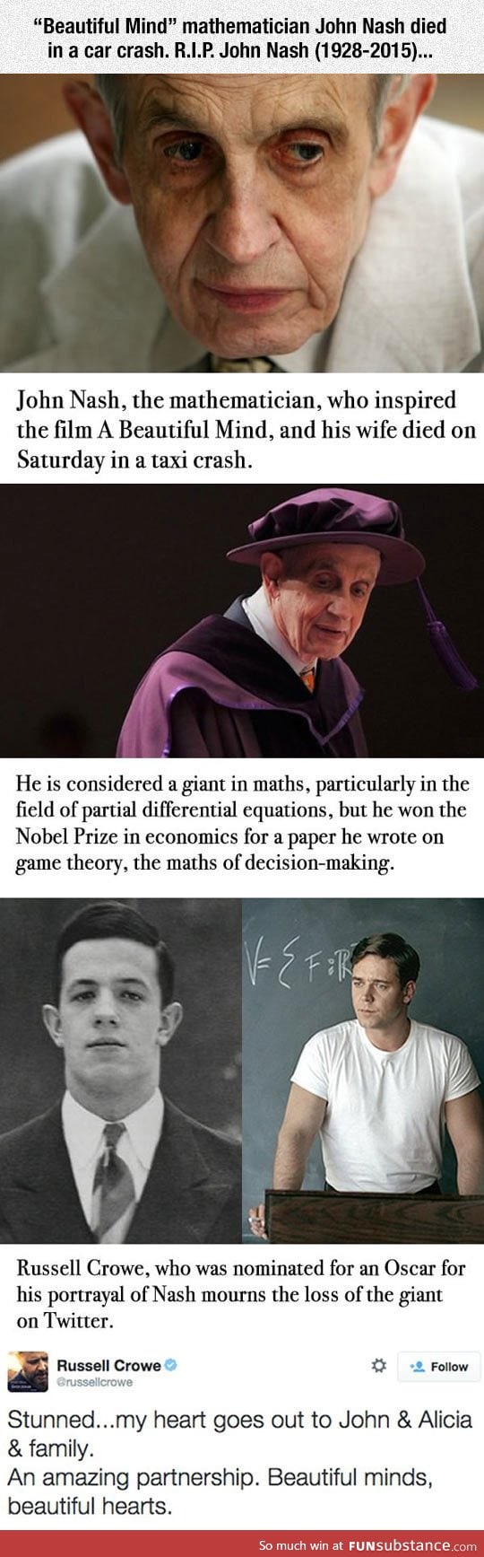 Rest in peace john nash