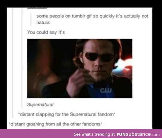 poor other fandoms.