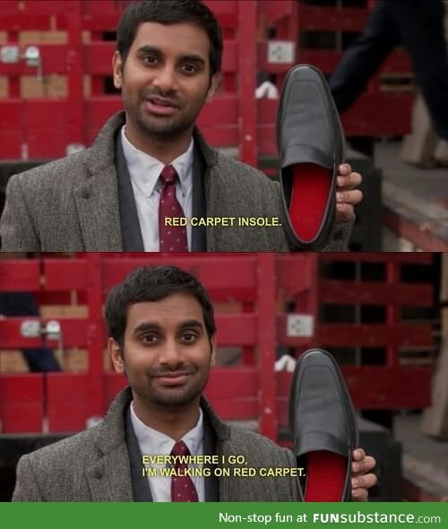 Aziz Ansari knows what's up