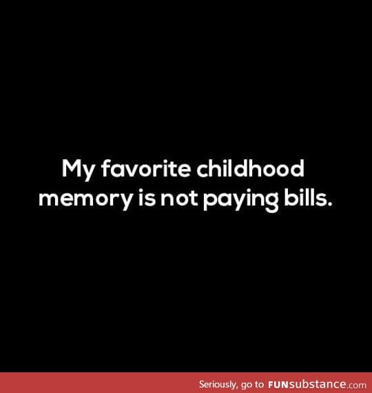 Favorite childhood memory