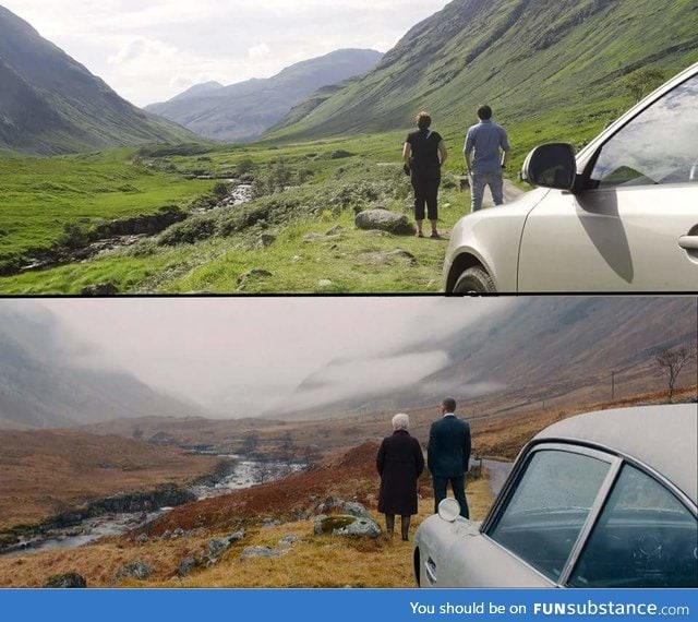 Skyfall, Scotland from James Bond, Skyfall