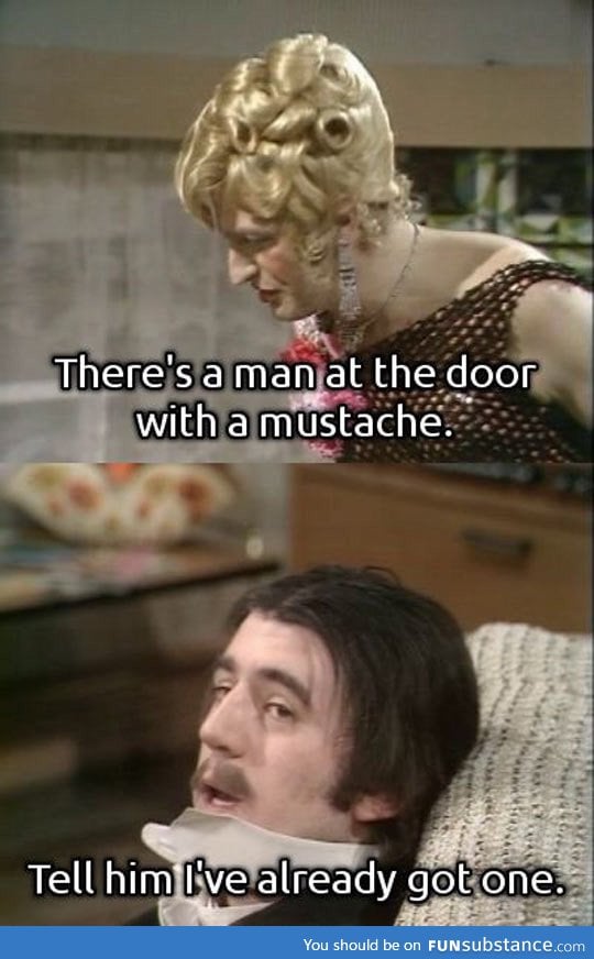 There's A Man At The Door