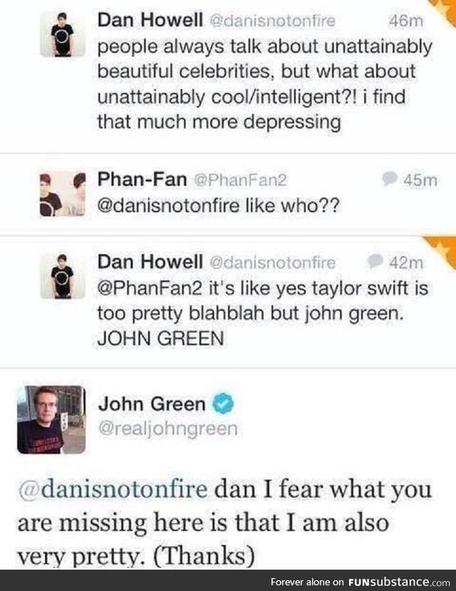 John Green foreverr