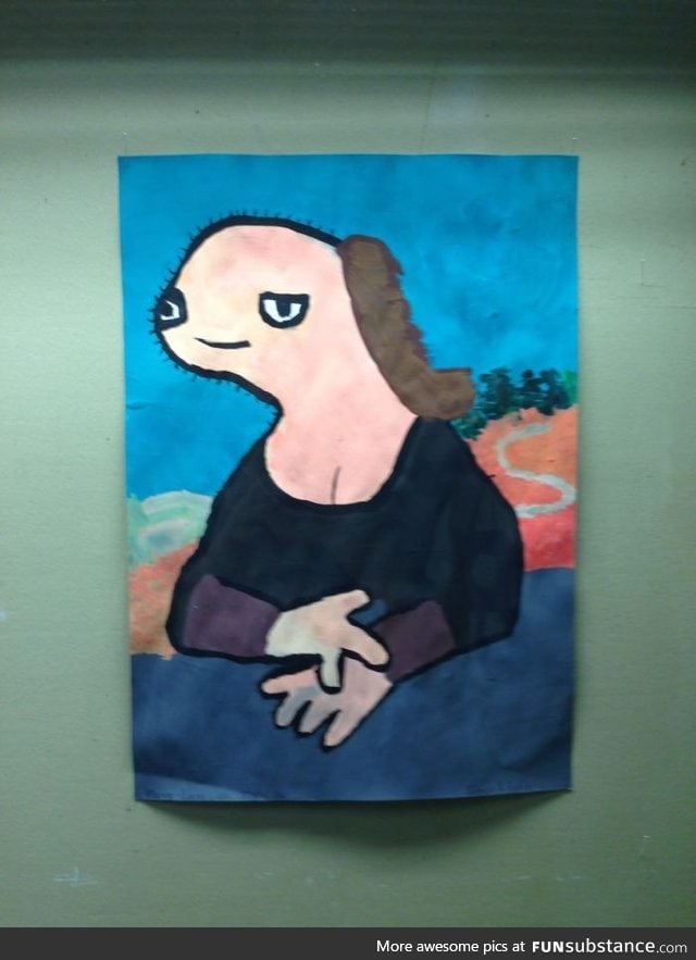 This is hanging in my school. It's called Muna Lesa