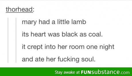 Mary Had A Little Lamb