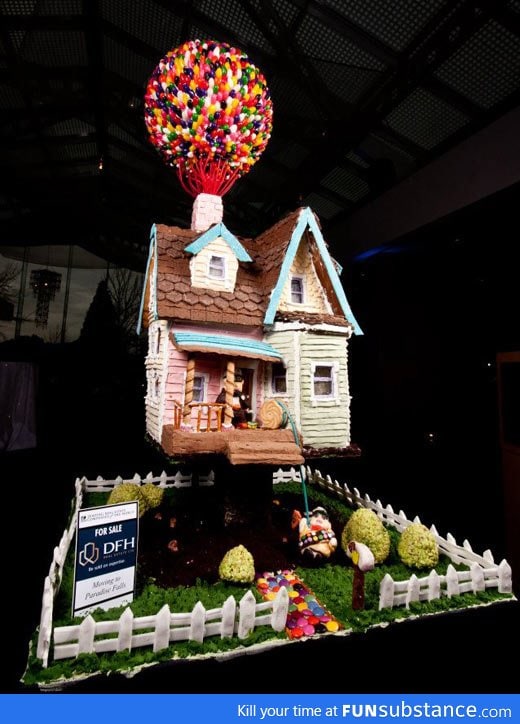 Up Gingerbread House