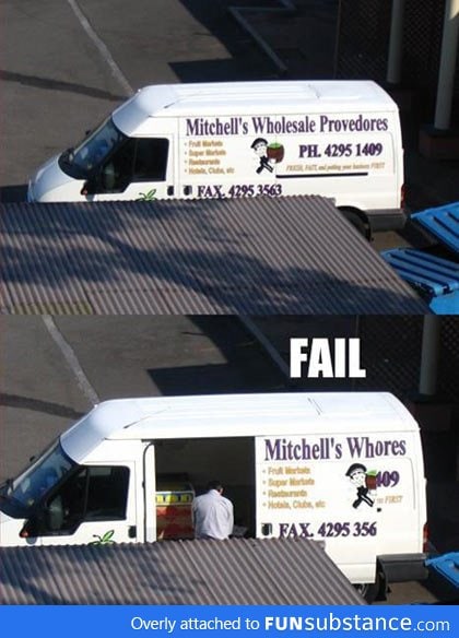 Van Naming Fail