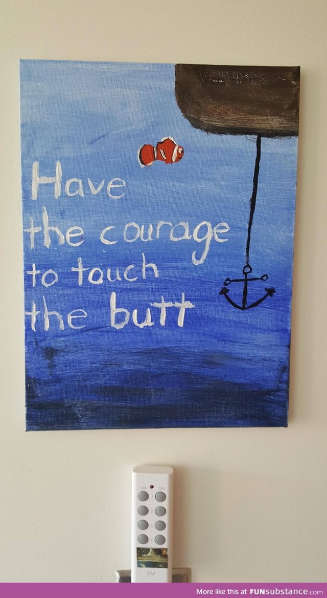 Just something my friend is hanging in her dorm