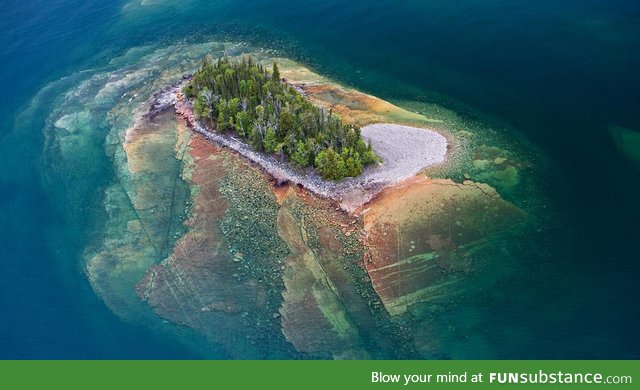 Not your everyday beach island