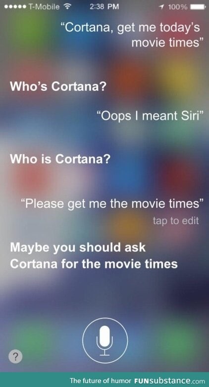 Jealous Siri