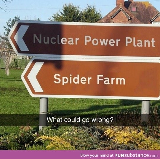 That's where we'll find Spiderman