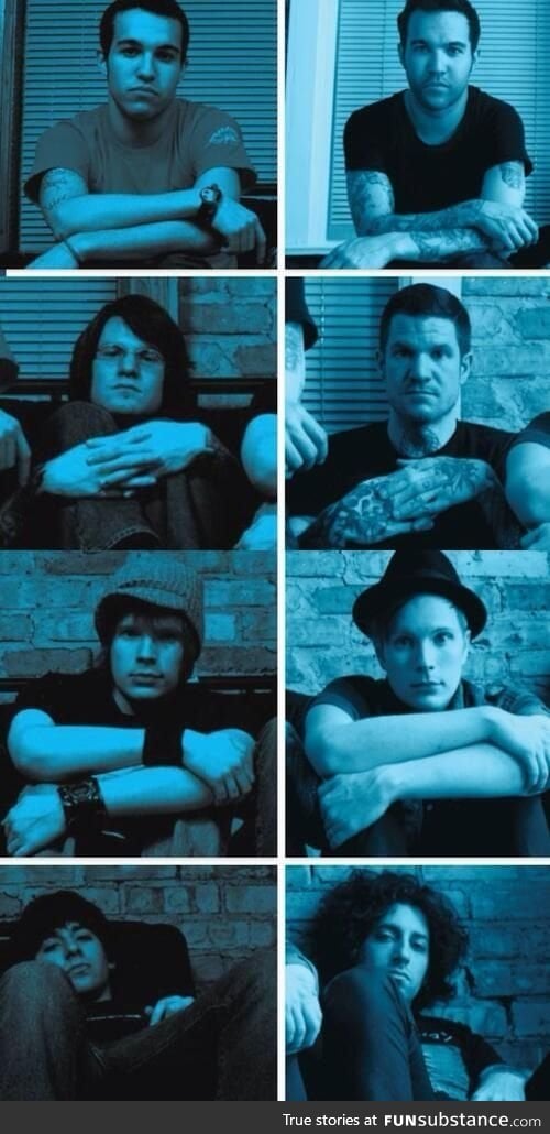 11 years difference- Fall Out Boy