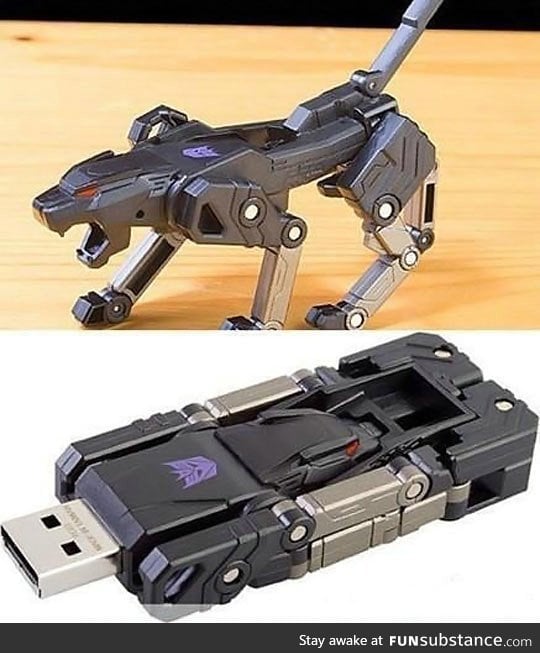 Just a transformer usb drive