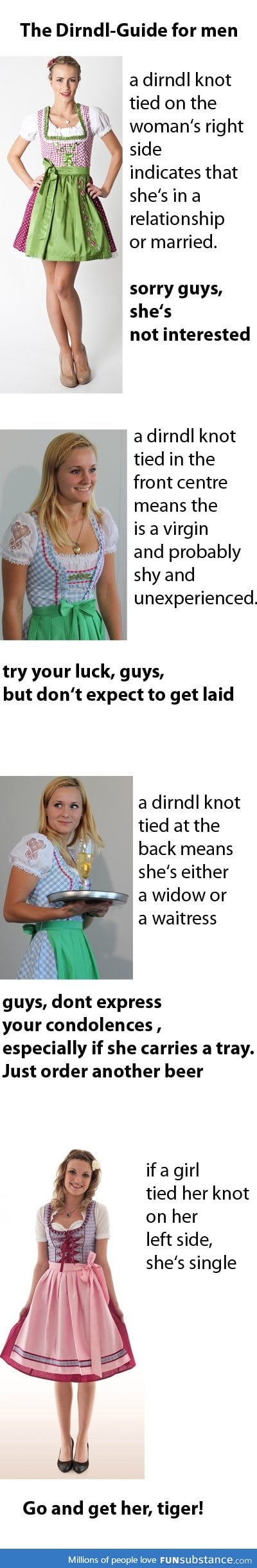 Friendly reminder for all the laides and gents attending Oktoberfest this year