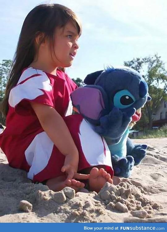 Real life lilo & stitch