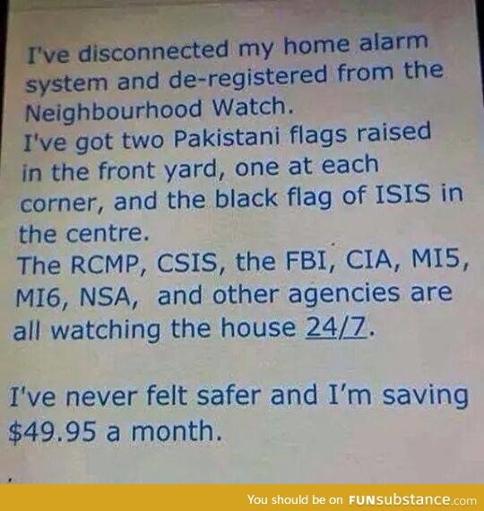 f*ck home security!