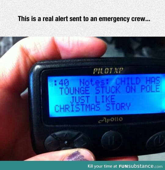 Real emergency